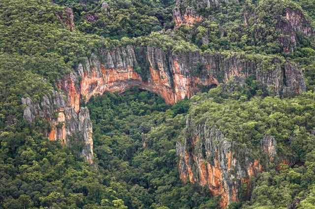 foto do Parque Cavernas Nacional do Peruaçu (PNCP), remete a matéria SNUC 25 Anos: parcerias com a Sociedade Civil 
impulsionam a conservação no Brasil