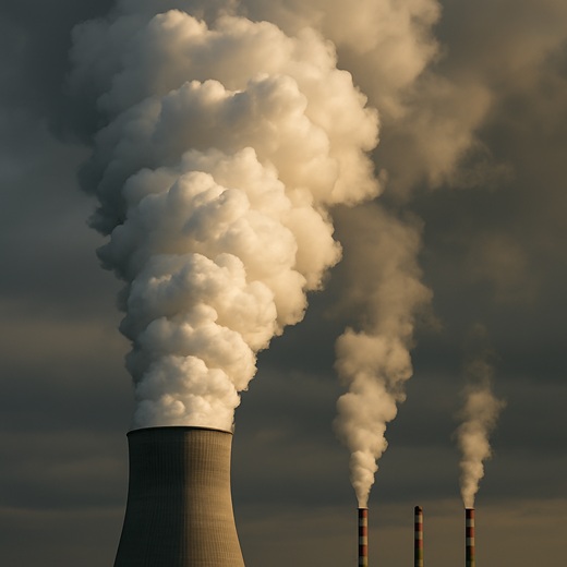 foto de chaminé exalando fumaça CO2, remete a matéria Grupo Marista conclui seu primeiro inventário de emissões de gases de efeito estufa