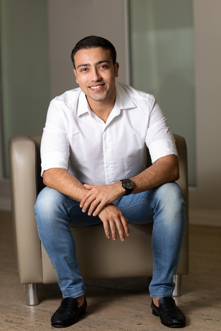 foto de lucas urias, remete a entrevista Reciclar para sobreviver: Lucas Urias fala sobre tecnologia, metas ousadas e o combate à poluição em ano de COP30