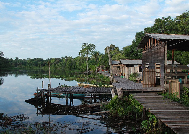 foto da comunidade Santo Antônio bagre, remete a matéria Estudo aponta que determinação política é chave para conter desmatamento no Brasil e Indonésia