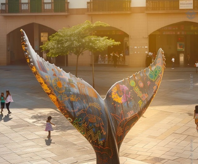 foto da jubaparade, remete a matéria Festival das Baleias 2025: quando o oceano fala através das pessoas e da arte