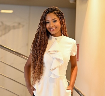 foto de Maria Gabriella Rodrigues de Souza, autora do artigo Mutirão Global:  a Agenda de Ação da COP 30