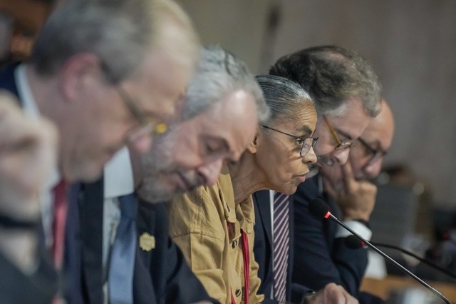 foto de marina silva na Na Pre-COP