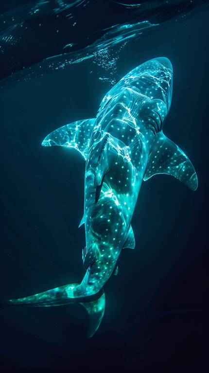 foto de tubarão-baleia, remete a matéria Operação Pantanal Azul: quando a defesa dos tubarões entra no coração das decisões globais