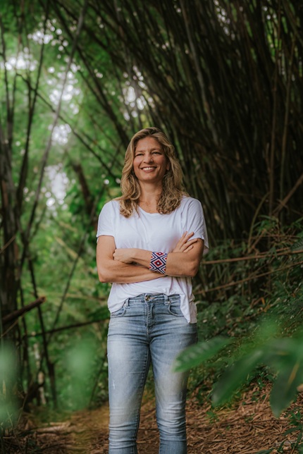 foto de tatiana perim, ceo do ekôa park
