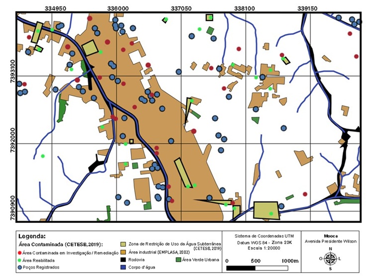 foto de Área do bairro da Mooca, uma das regiões desindustrializadas da cidade de São Paulo (imagem: Daphne S.Pino), remete a matéria subsolo envenenado