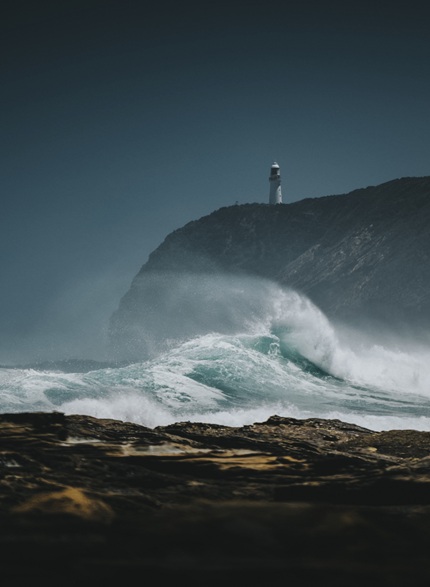 foto de farol na nova Zelândia, remete a matéria SP Ocean Week lança mobilização nacional para conscientização sobre a importância do Oceano
