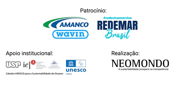 régua dos patrocinadores do especial, remete a matéria Não é seca. É vazamento