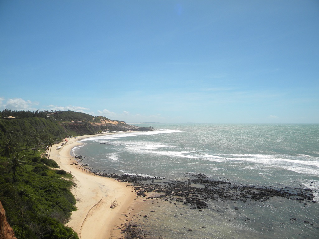 Vista geral de Barra do Cunhaú