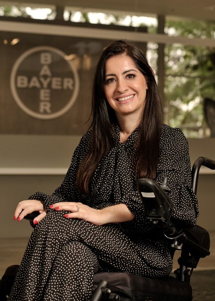 foto da Dra. Daniela Bortman, Líder de Saúde Ocupacional na Bayer do Brasil, remete a matéria Diversidade, equidade e inclusão – e seu impacto na saúde mental dos colaboradores