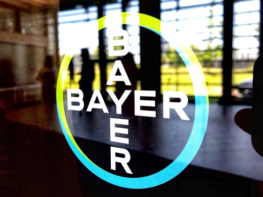 foto mostra o logo da bayer