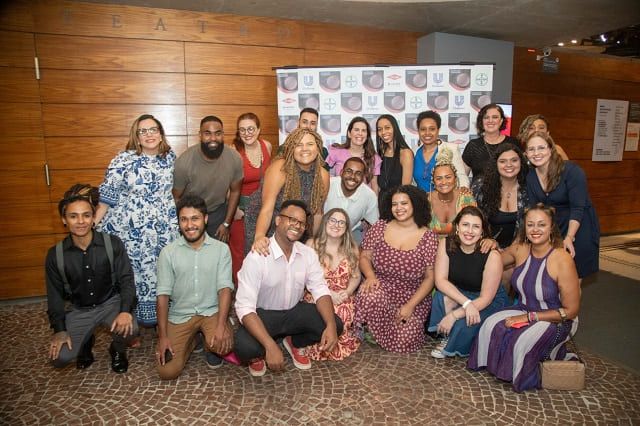pessoal da Unilever no evento +admirados jornalistas negros e negras da imprensa brasileira