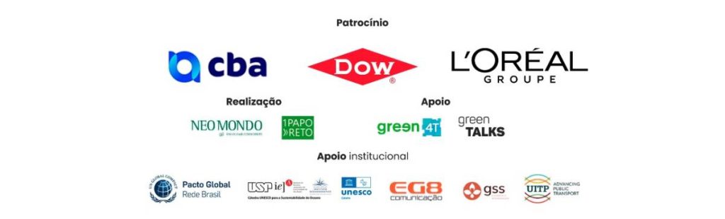 imagem dos logos dos patrocinadores da jornada brasil ods 2030