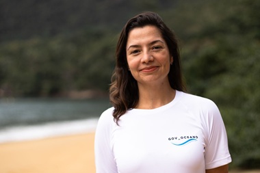 foto de leandra  gonçalves, remete a matéria da lei do mar